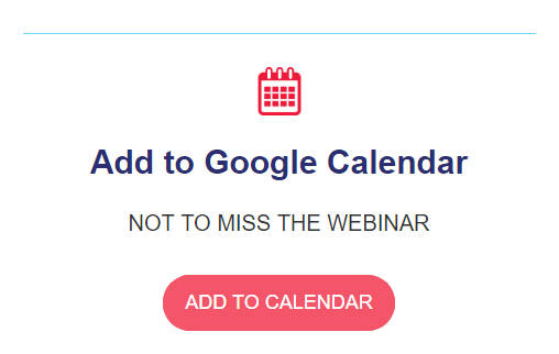 Кнопка добавления события в гугл календарь