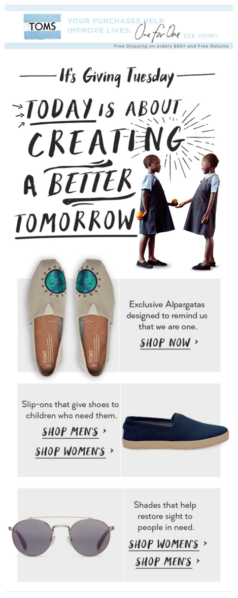 Campaign by TOMS
