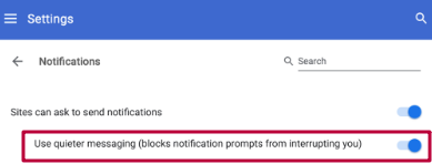 How to set permissions in Chrome