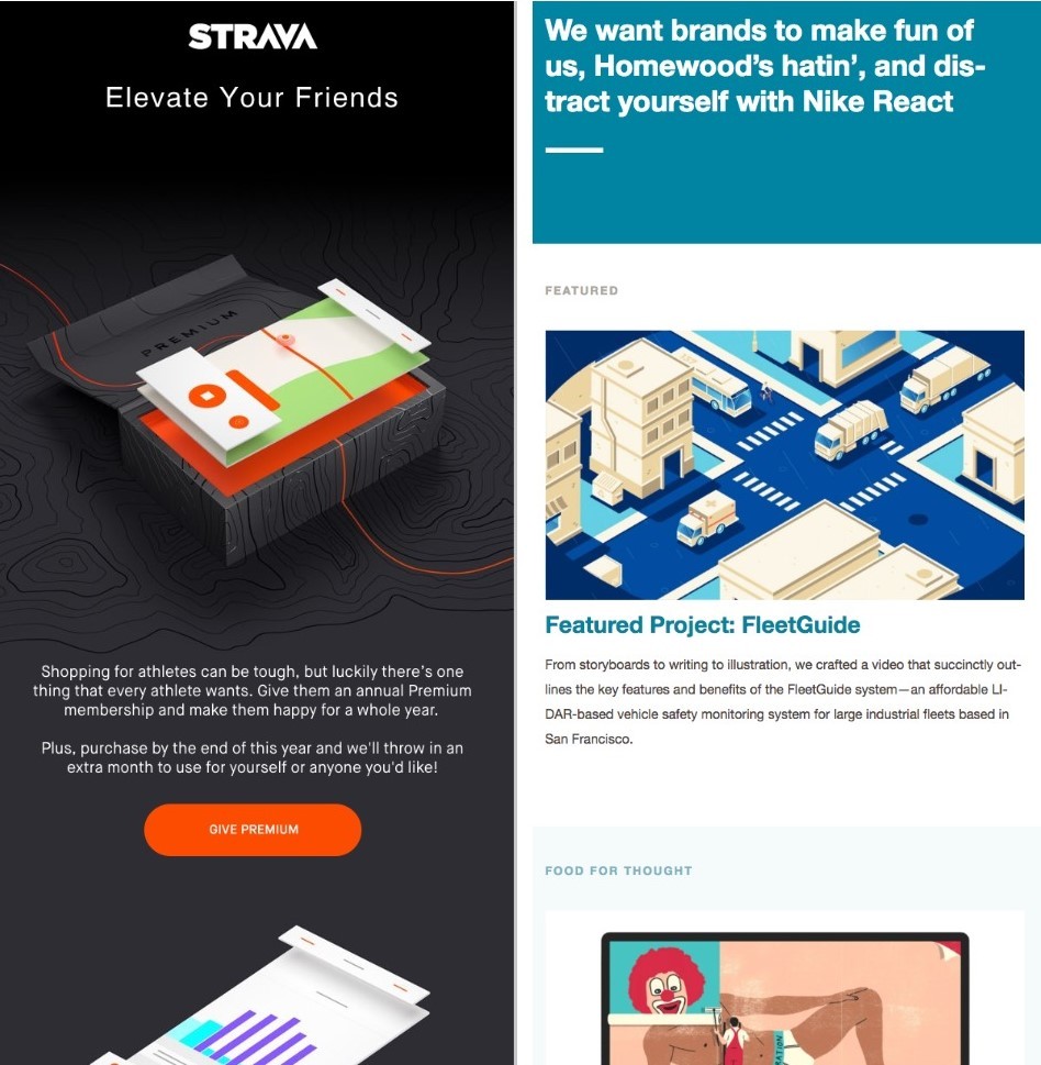 Email design trends