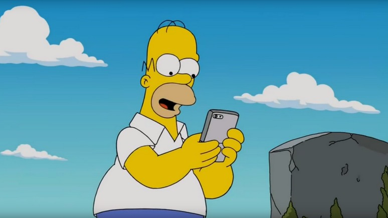 Гомер - главный герой мультсериала «Симпсоны» 