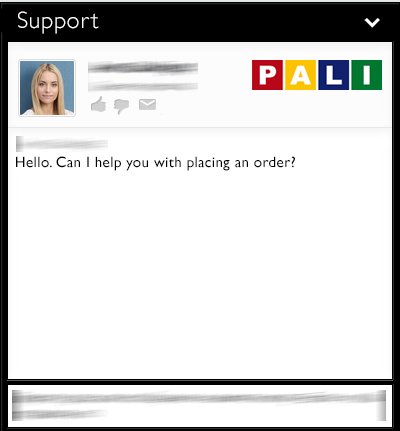 online support on pali.com