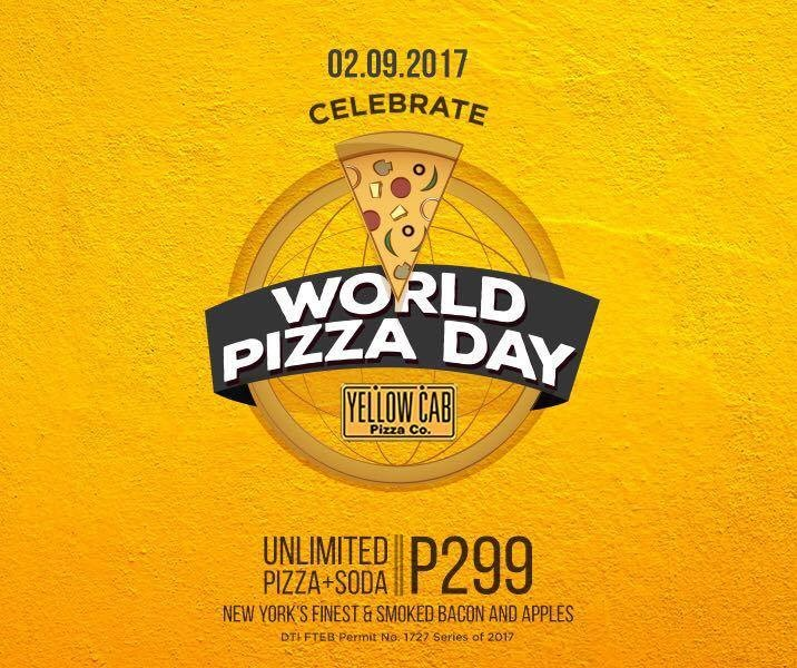 World Pizza Day in an email campaign
